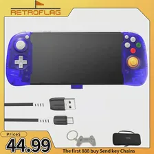 Портативный контроллер Retroflag для Nintendo SwitchOled С функцией повторения вибрационного гироскопа, геймпад Hall Rocker Never Drift
