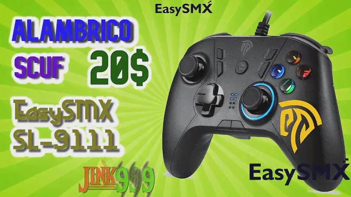 🎮UN MANDO/CONTROL SCUF ALÁMBRICO POR 25 DÓLARES 😰 |  EasySMX SL 9111  | review en español |  Jink999