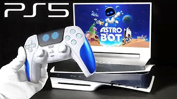 Unboxing ASTRO BOT DualSense - Game of the Year? (Pro Controller, Portable Monitor)