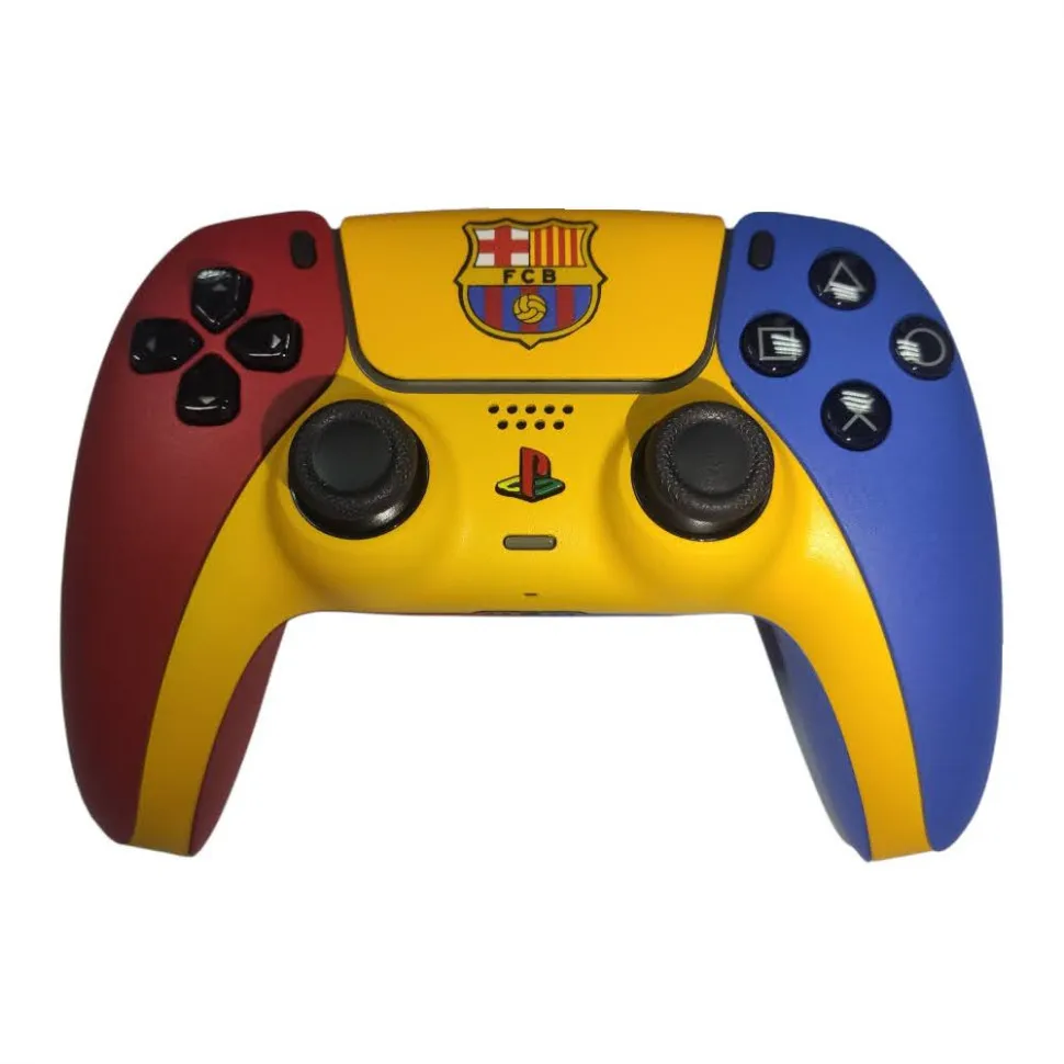 Геймпад Sony DualSense CFI-ZCT1W для PS5 Кастомизированный Rainbo "Барселона / Barcelona"