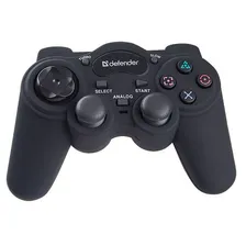 Геймпад DEFENDER Game Racer Turbo RS3, 12кн., USB/PS (1/20) (64251)