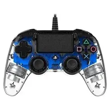 Геймпад Nacon проводной игровой для Play. Station 4 Blue (PS4OFCPADCLBLUE)