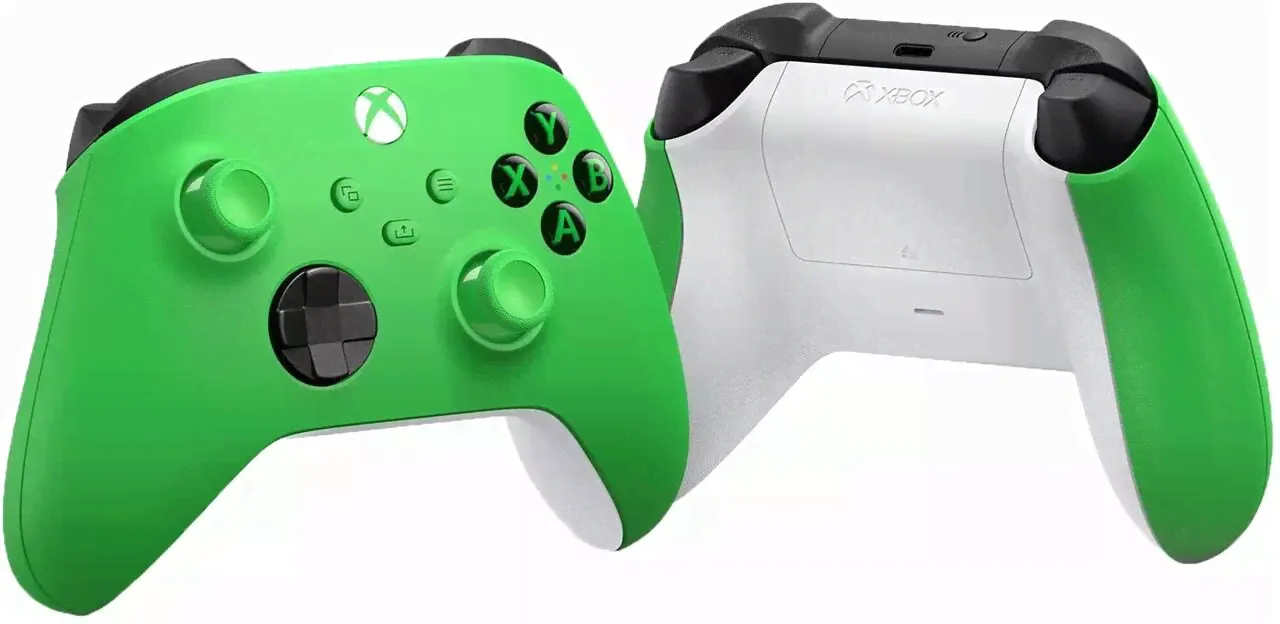 Беспроводной геймпад Microsoft Xbox Wireless Controller Velocity Green-0