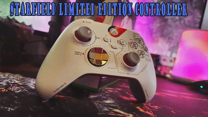 Limited Edition Starfield Xbox Series X / PC Controller Unboxing