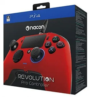 Купить Геймпад проводной NACON Revolution Pro Controller (Красный) (WIN/PS4)