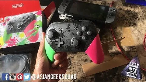 Splatoon 2 Edition - Nintendo Switch Pro Controller