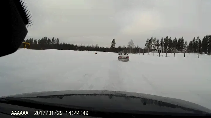 Finalgear Icetracking 2017, practicing for a Polo lap