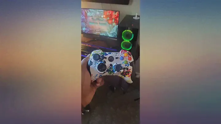 EasySMX Wireless Game Joystick Controller, 2.4G Wireless Gamepad Joystick PC, Dual review