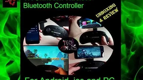 VR Shinecon Bluetooth Controller Review - for Android / PC / IOS Devices