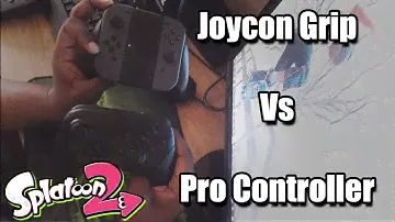 Splatoon 2 - Joycon Grip Controller vs Switch Pro Controller (Which is Better for Splatoon 2?)