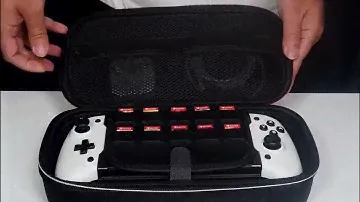 Unboxing Nintendo Switch OLED Controller Grip Storage Bag