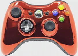 Геймпад проводной Xbox 360 Wired Controller Chrome Orange Хромированный оранжевый